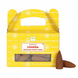 Conuri parfumate backflow Satya - Chakra