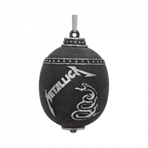 Decorațiune pentru bradul de Craciun - Metallica Black Album 10cm