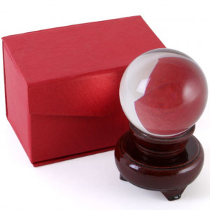 Glob de cristal cu suport 6 cm