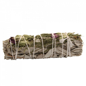 Manunchi de Salvie Alba pentru fumigatii - Serene Aura 10cm