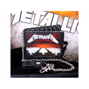 Portofel barbati cu lant Metallica - Master of Puppets