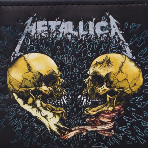 Portofel barbati cu lant Metallica - Sad but True 10 cm