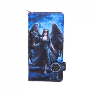 Raven Embossed Purse (AS) 18.5cm