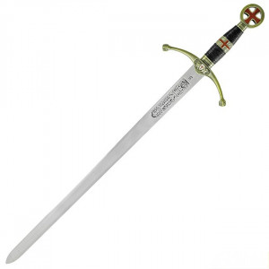 Sabie decorativa Cruciat 75 cm