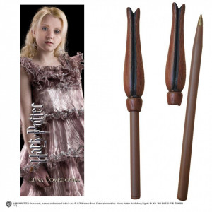 Set semn de carte si pix licenta Harry Potter - Luna