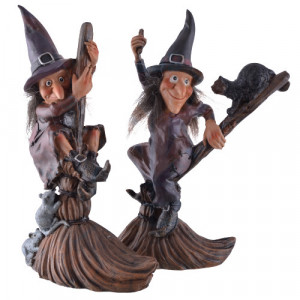 Set statuete Vrajitoare pe matura 18cm