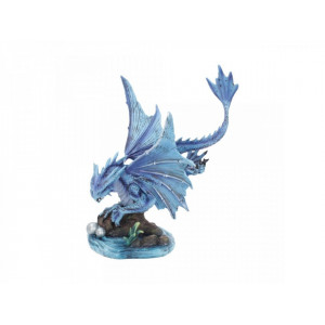Statueta Age of Dragons - Dragon de apa adult - Anne Stokes - 31 cm