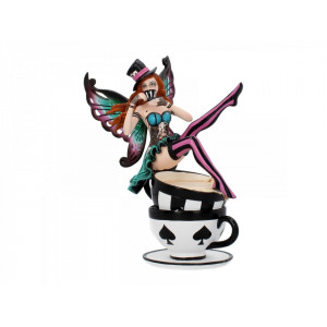 Statueta Alice in Tara Minunilor - Mad Hatter - 16 cm