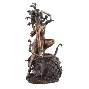 Statueta bronz Medusa 29cm