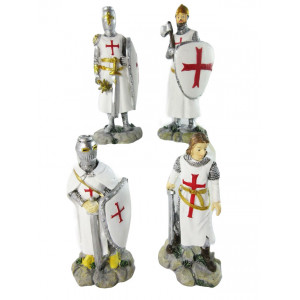 Statueta cavaler Templier 13 cm