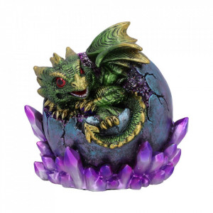 Statueta dragon Emerald Hatchling 12.5cm