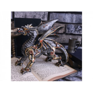 Statueta dragon steampunk Dracus Machina 21 cm