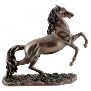 Statueta finisaj bronz Cal 16cm