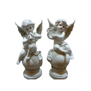 Statueta Ingeras cantand 33 cm