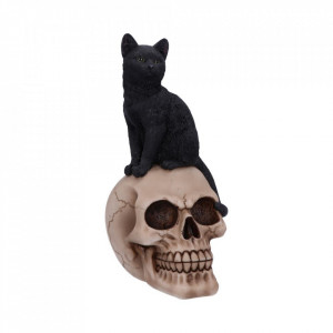 Statueta pisica neagra Familiar Fate 24.3cm