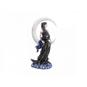Statueta zana gotica pe luna Consolare - Nene Thomas - 32 cm