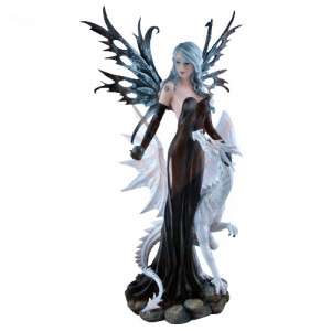 Statueta Zana si dragon Dragina 55cm
