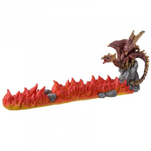 Suport betisoare parfumate Dragon Vulcan 27cm