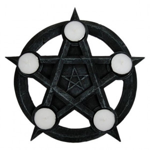 Suport lumanari Pentagrama 26cm