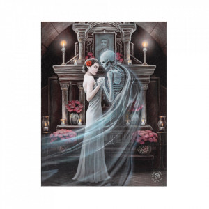 Tablou canvas, A ta pentru eternitate, 19x25cm - Anne Stokes