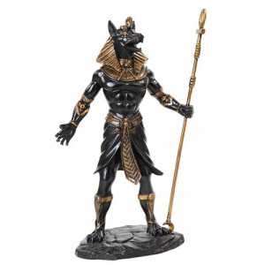 Statueta zeu egiptean Anubis