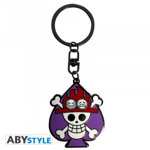Breloc licenta One Piece - Skull Ace