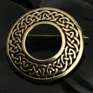 Brosa bronz Nod infinit