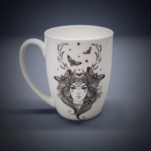 Cana portelan model gotic Charlotte Clark - Moth Lady