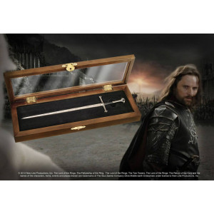 Cutit deschis corespondenta Lord of the Rings - Anduril 23cm