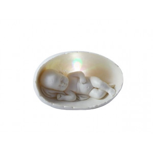 Decoratiune cu led Bebelus Ingeras 14cm