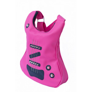 Geanta in forma de chitara rock Pink Is The Color Of Passion