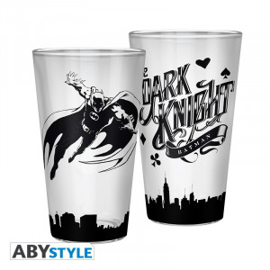 Pahar sticla licenta DC Comics - Batman, Dark Knight