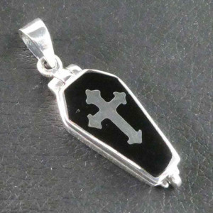 Pandantiv medalion argint pentru poza Cosciug 3.4cm