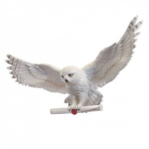 Placheta decorativa pentru perete bufnita alba Hedwig - Harry Potter 46cm