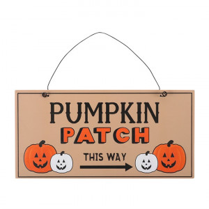 Placuta decorativa lemn Pumpkin Patch