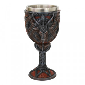 Pocal gotic Baphomet 17cm