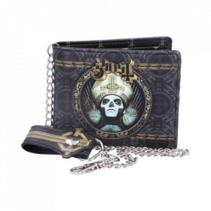 Portofel barbati cu lant Ghost - Gold Meliora