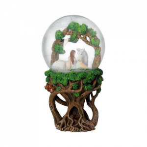 Pure Heart Snowglobe 18cm