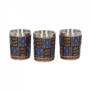 Set 4 pahare shot Medieval
