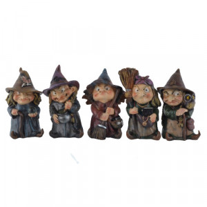 Set 5 statuete Vrajitoare 10cm