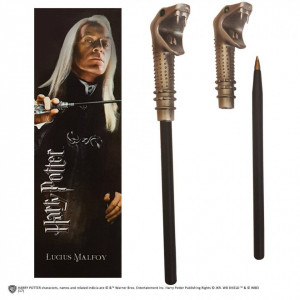 Set semn de carte si pix licenta Harry Potter - Lucius Malfoy