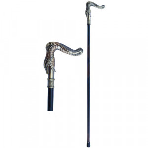 Snake decorative walking stick