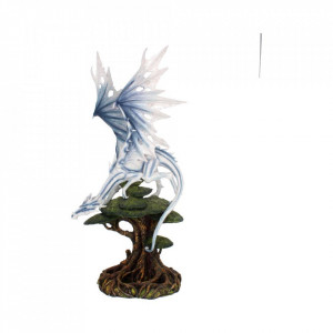 Statueta dragon de gheata Sapiens 56 cm