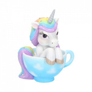 Statueta Unicorn Dragalas in cescuta 14 cm