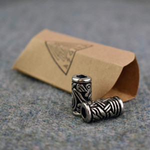 Viking Jewelry for beard/hair - Jorvik Dragon