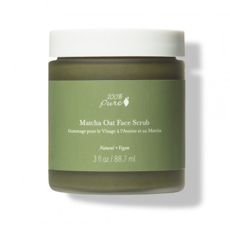 Exfoliant facial cu matcha
