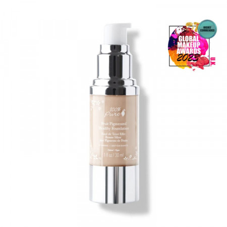 Fond de ten formulat sănătos cu pigmenti din fructe - grad mare de acoperire Alpine Rose (no1)