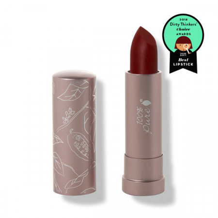 RUJ BUZE SEMI-MAT CU UNT DE CACAO: DESERT ROSE