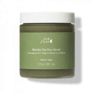 Exfoliant facial cu matcha
