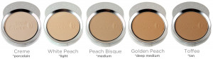 Fond de ten - pudră cu pigmenti din fructe - 4 Peach Bisque